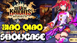 XIAO QIAO THE MONSTER MAGE SUPPORT DESTROYS IRON DEVOURER STAGE 15! (SEVEN KNIGHTS RE:BIRTH)