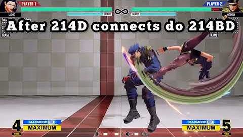 LUONG CROSS UP COMBO GUIDE | KING OF FIGHTERS XV