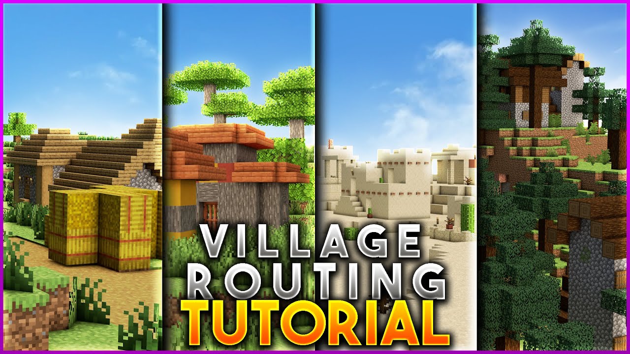 VILLAGE TUTORIAL für SPEEDRUNS | MINECRAFT SPEEDRUN TUTORIAL #10 - YouTube