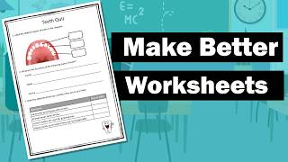 How to Create a Worksheet in Microsoft Publisher | Tutorial for Teachers