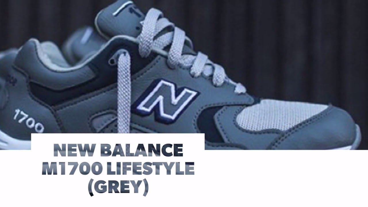 NEW BALANCE M1700 LIFESTYLE (GREY)/ S SNEAKERS - YouTube