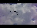 Lancaster, 2 Spitfires And 2 Hurricanes In Formation ( Queens Jubilee )