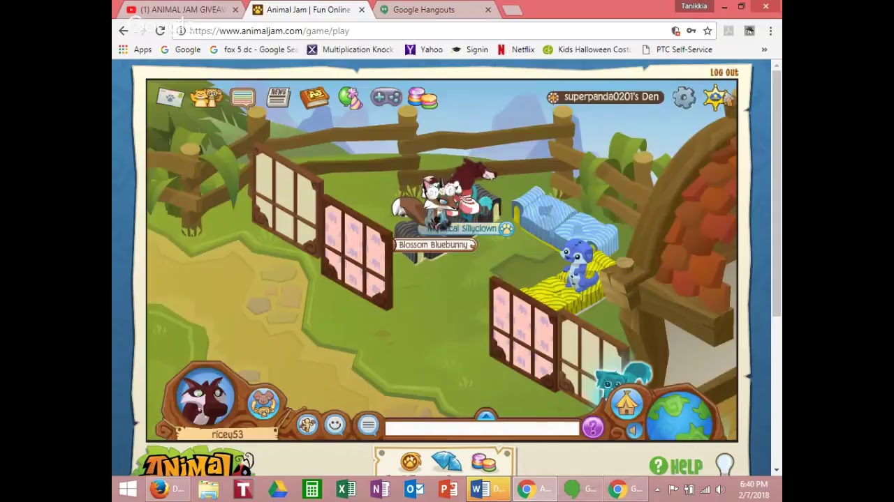 PLAYING ON ANIAML JAM AND MORE STUFF YouTube