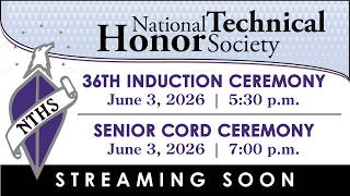 OUBOCES NTHS 36th Induction Ceremony Live Stream   June 3, 2026, 530 pm