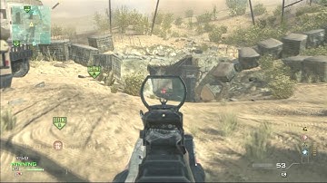 CoD MW3 S&D 17-0 MK14 Gameplay