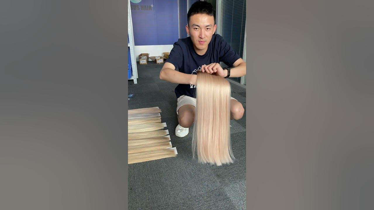 All hair are 100 human hair, can be reused, restyled, dyed again. YouTube