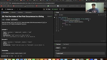 Solving LeetCode Problem 28: Implement strStr()