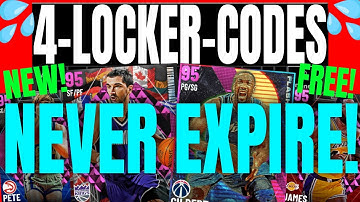 4 LOCKER CODES! *NEVER EXPIRE* NBA 2K21!