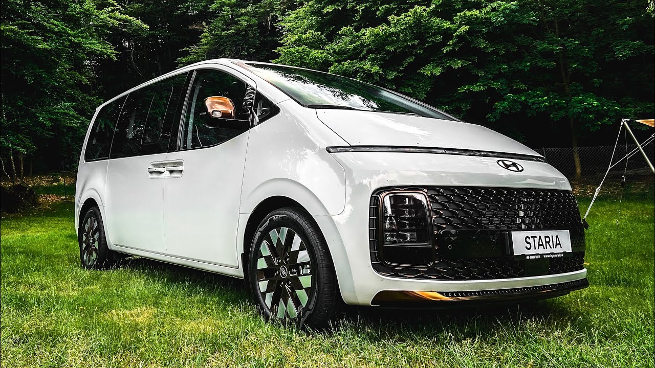 2023 hyundai staria interior and exterior details luxury mpv youtube