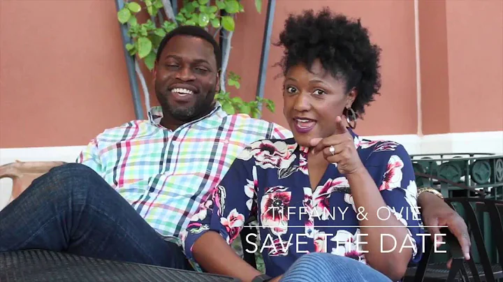 Tiffany and Ovie Wedding Save The Date