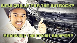 CHANGING OUT THE GRILLE ON MY 2022 SUBARU OUTBACK! #install #diy #subaru