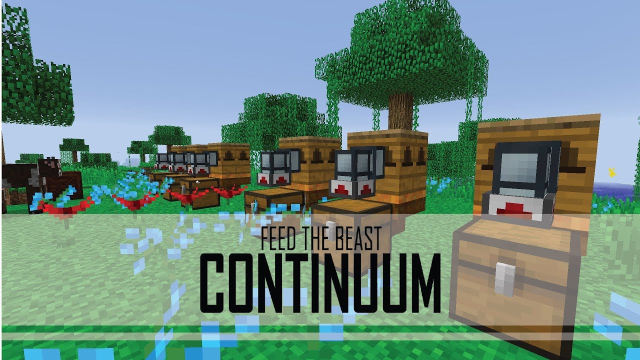 [BETA] FTB Continuum - 13 - BEE SURVIVAL - YouTube