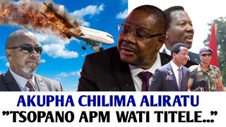 TSOPANO APM WATI KAFUKUFUKU WA CHILIMA ACHITIKE NDIPO ZINALI KU PARLIAMENT LEROLI KUKAMBILANA BWINO