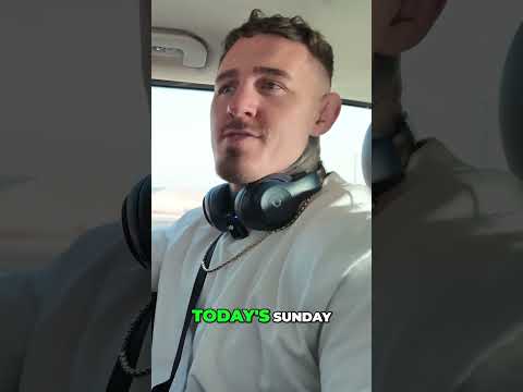 Fight Week Begins: My Sunday Routine Before The Showdown #shorts