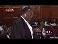A Total Sham!’—Impeachment Under Fire From Gachagua’s Legal Team