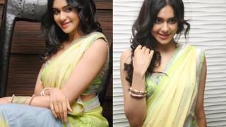 Adah Sharma New Images In Green Saree Fsquare Media