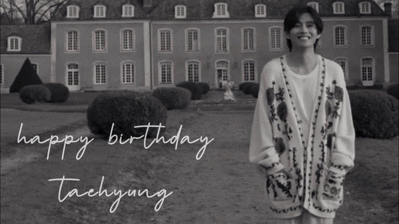 아미로그 태형 2024 happy birthday 생일 BTS