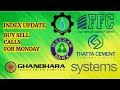Index next move? BUY FFC SNGP MARI MEBL UBL THCCL SYS GHNI SAZEW PPL PSO KEL BOP POL PRL HUBCO OGDC