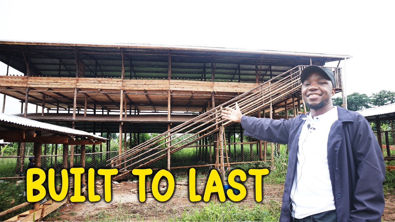 Integrated Farm Design for 300 Goats & 20 Dairy Cows | Profitable Livestock Housing Plan