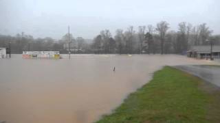 Christmas Eve flooding at the Gilmer Saddle Club/Ellijay Lions Club Fairgrounds