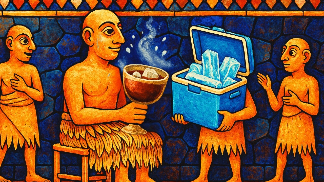 Jak robiono ZIMNE NAPOJE w Starożytności?