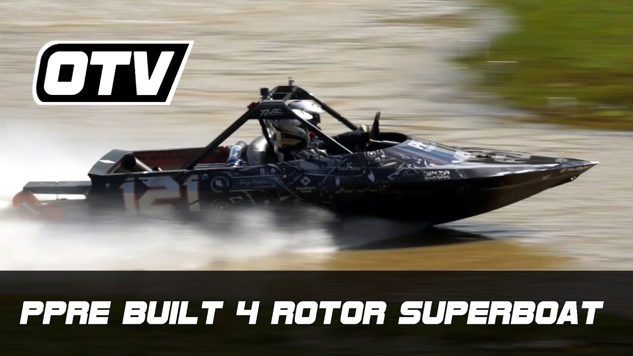 PPRE Quad Rotary 1300HP JetSprint Superboat YouTube
