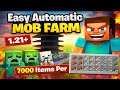 Minecraft Easy Automatic Mob Farm  | 7000+ Items Per Hour | 1.21+