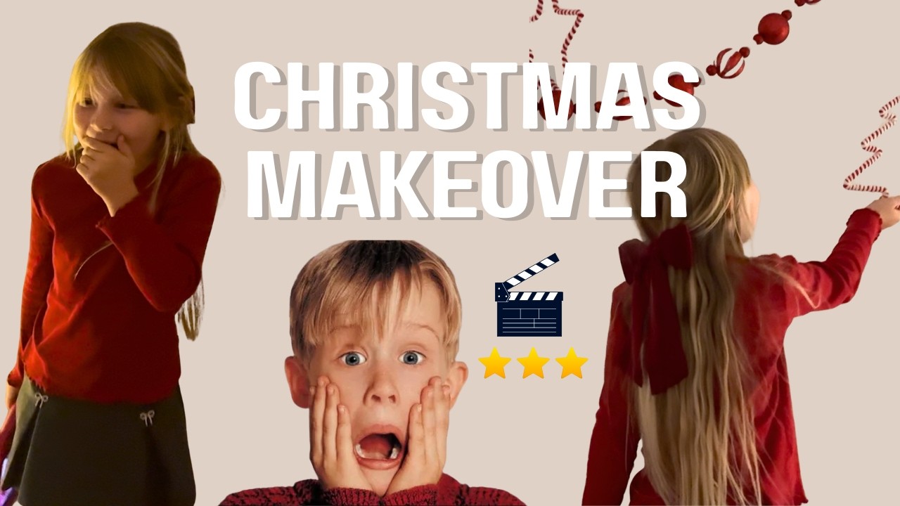 Rating Christmas Movies With My Kids + Simple Christmas Room Makeover | Part 2