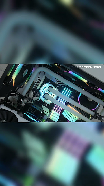 🔥 Hyte Y60 Custom Watercooling PC Build — 'IVORY' 🔥