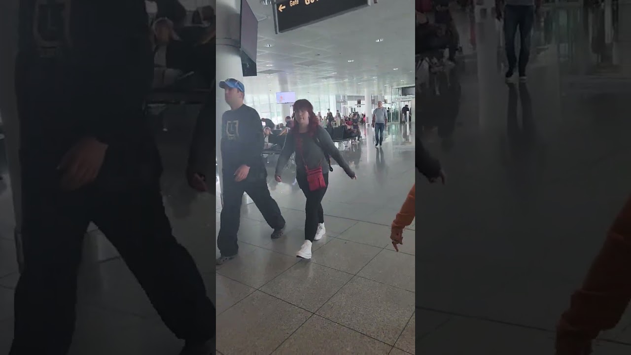 Shopping Mall like Munich Airport Terminal 3-minute walk ASMR, Germany in Europe (7/23/2025) 