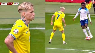 Mykhaylo Mudryk Vs England All Touches & Skills R