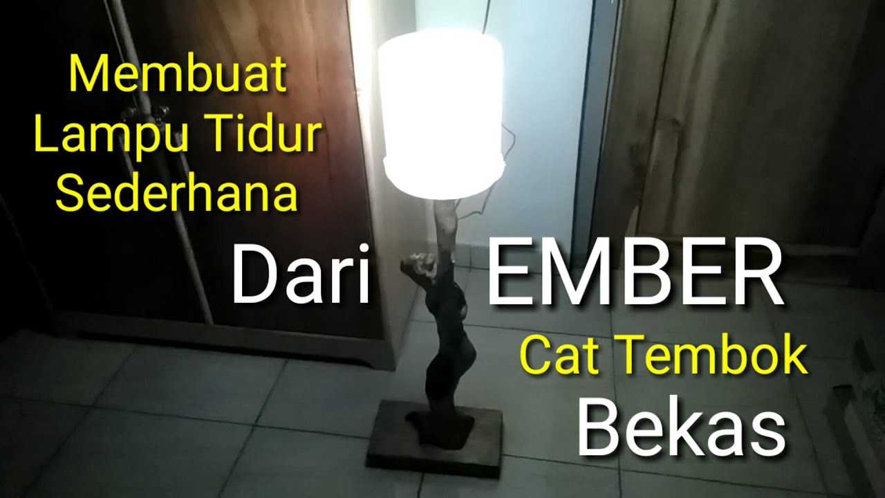 Membuat kerajinan tangan dari barang bekas YouTube