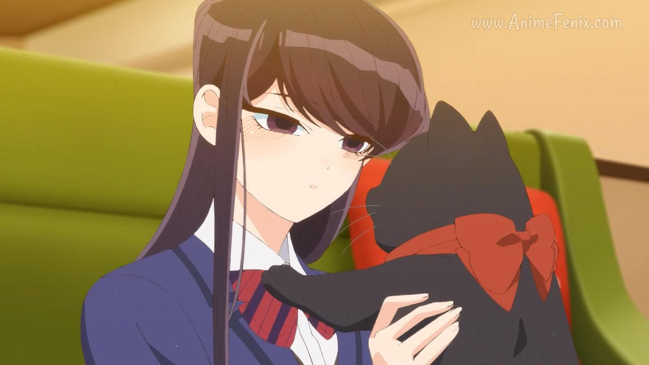 ⭕ Komi-san + gatos = ternura | Komi-san 2 Cap 2 - YouTube