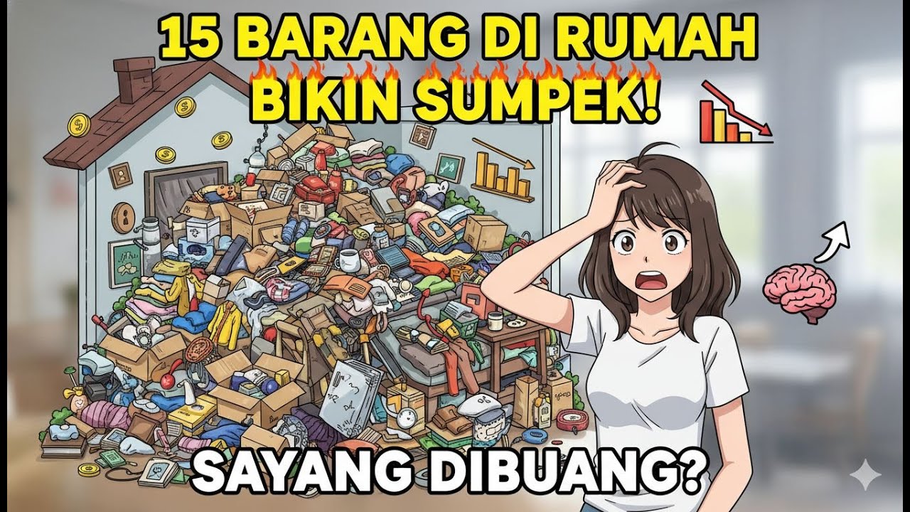 15 Barang di Rumah yang Kamu Simpan “Sayang”, Padahal Bikin Rumah Sumpek