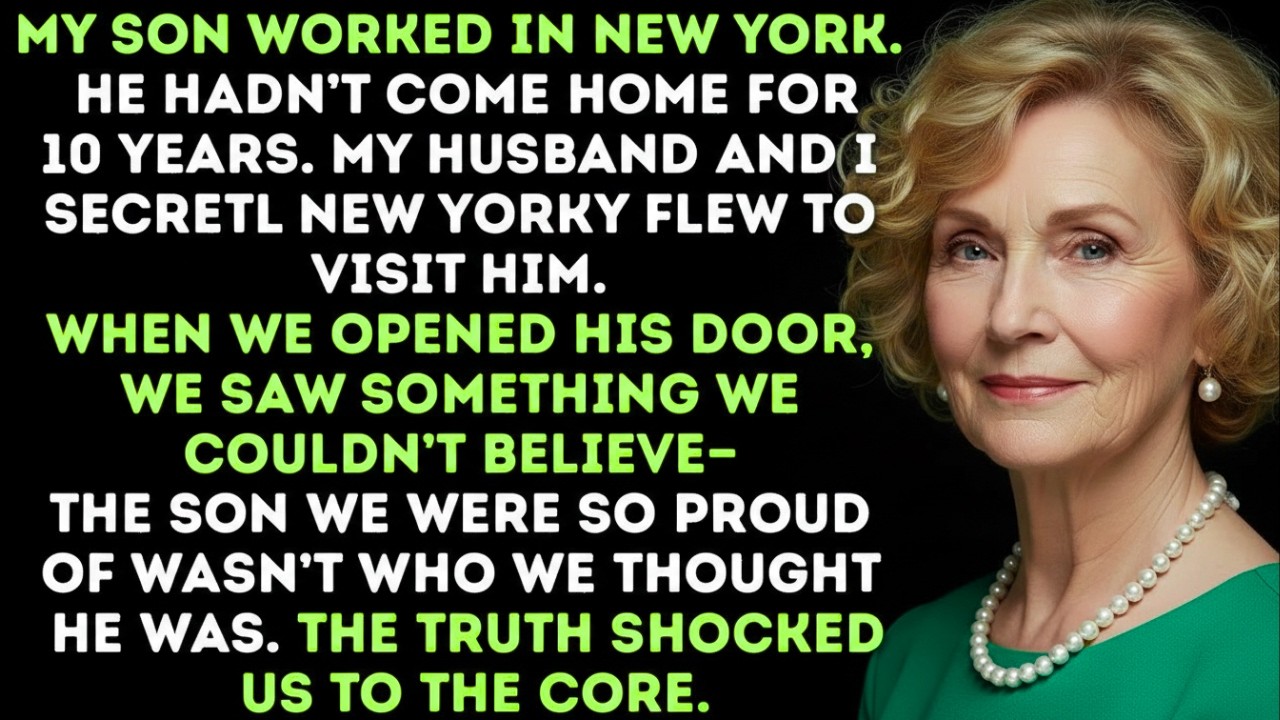 My Son Stayed In New York For 10 Years Without Coming Home — When We Visited, What We Saw Shocke