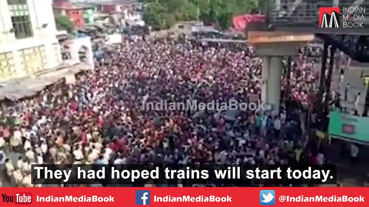 Mumbai Migrant Crisis | Thousands of migrant workers flood Mumbai's 