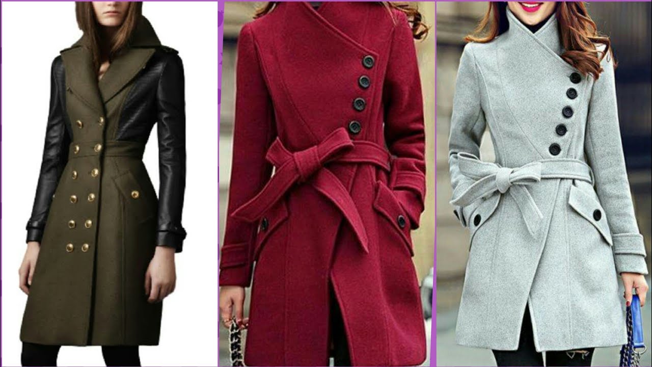Latest long coat design for ladies stylish coat design for girls YouTube
