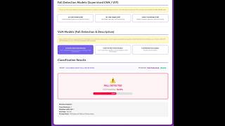 Vision-Language Model for Fall Detection — Web App Demo (ICSR 2026) screenshot 5