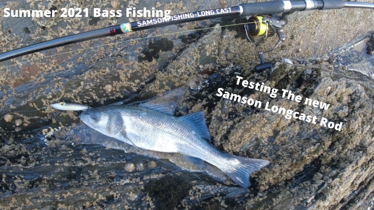 Summer Bass Fishing With Lures 2021- Testing The Samson Long Cast Lure Rod  PT 1 