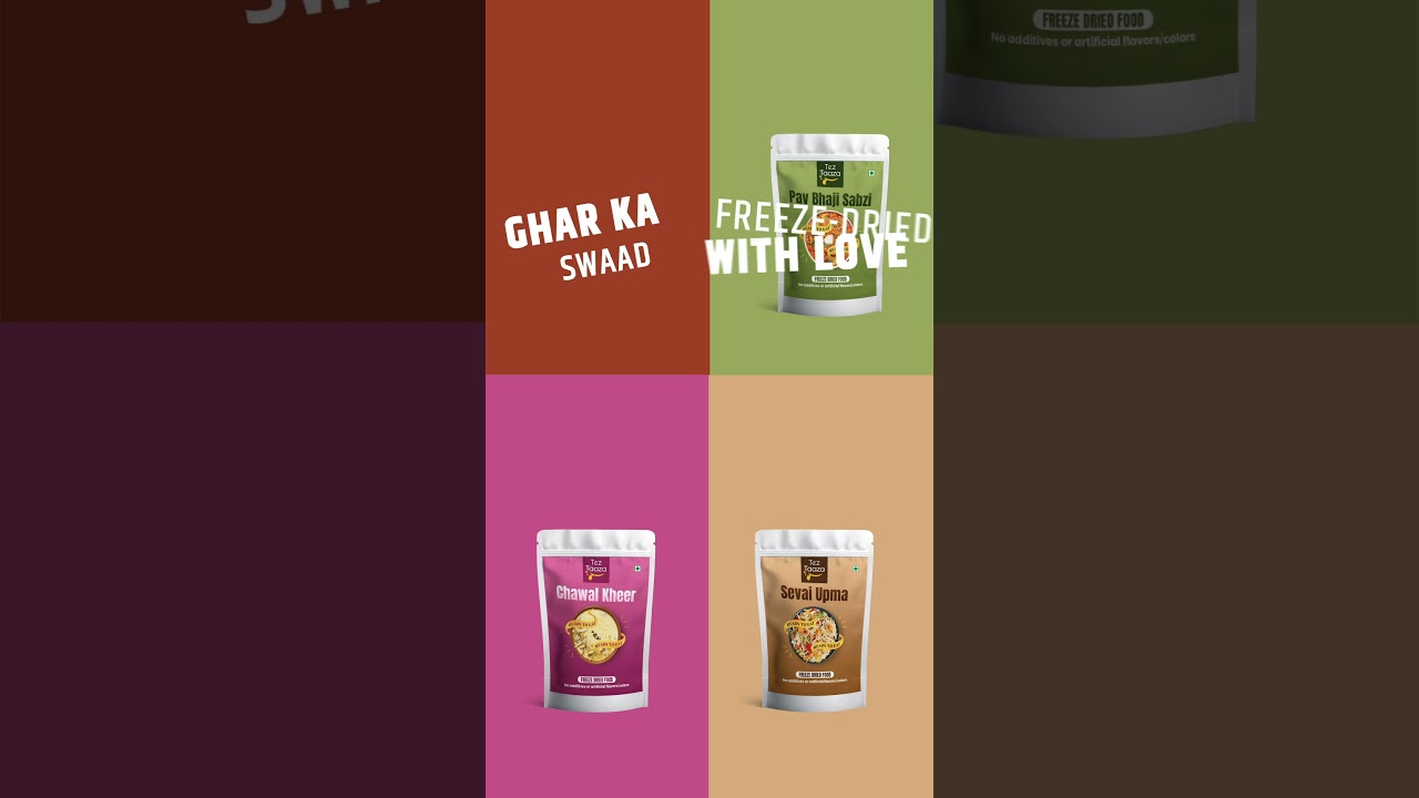 Missing Mom's Cooking? 🥹 Get Authentic Indian Home Food, Anywhere! | Tez Taaza Ready-to-Eat Meals