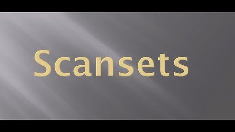 Scansets in C Programming | By Professor Pankaj Gupta | BIIT
