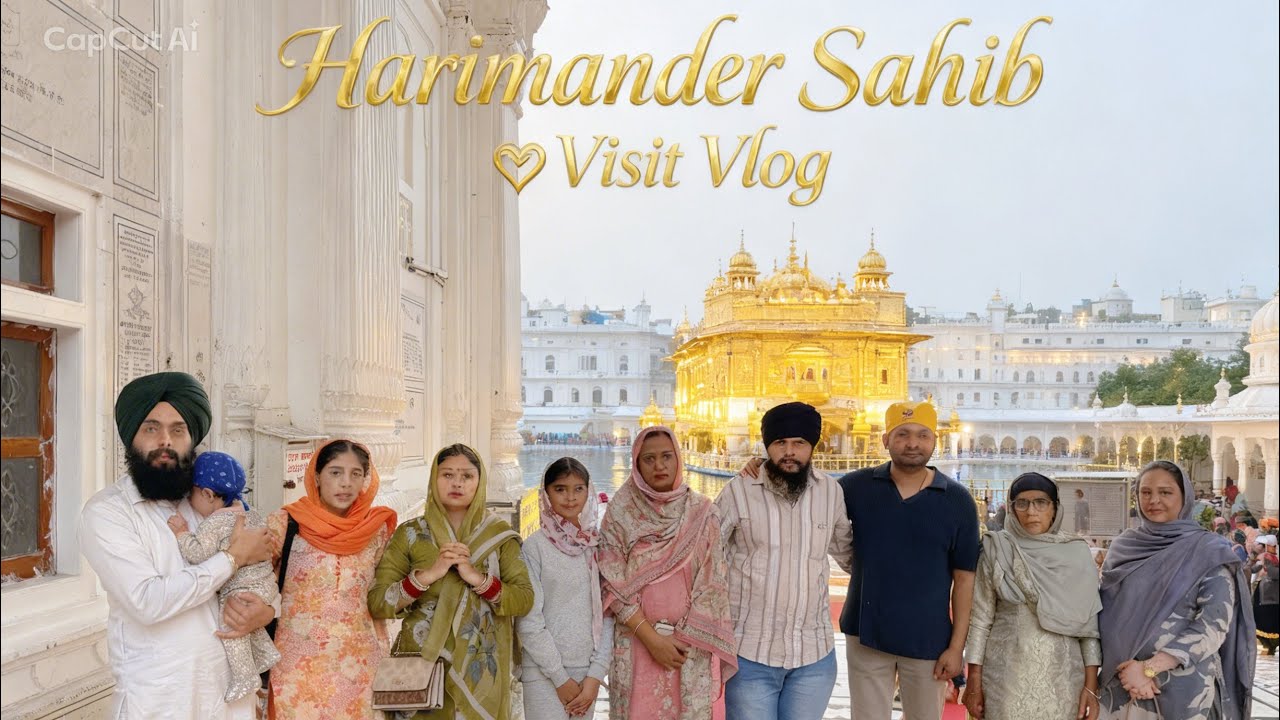 Asi Puri family Harimander Sahib Darshan Karn Lyi Gye 🇮🇳 to NewZealand trip 🙏🙏🙏
