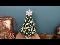 【ハンドメイド】卓上クリスマスツリー ホワイト36cm をぐるっとご紹介[2021年版]
