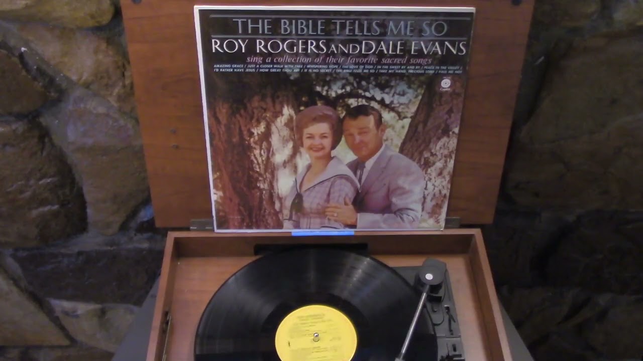Виниловая пластинка 1962 года «The Bible Tells Me So» Роя Роджерса и Дейла Эванса