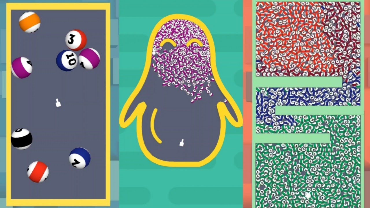 CLONE BALL ALL 50 LEVEL GAMEPLAY