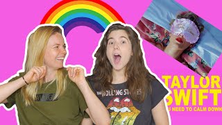 YOU NEED TO CALM DOWN | Taylor Swift - GAY Reaction !