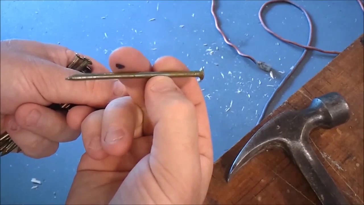 Sink a nail in ONE HIT TADA! YouTube