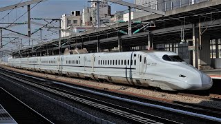 JR西日本 N700系7000番台 S19編成 回送列車 山陽新幹線 九州新幹線直通列車 西明石駅 20221231