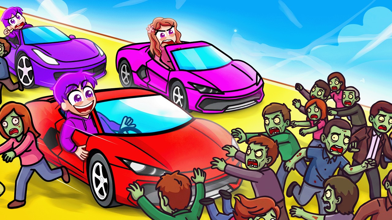 Racers vs ZOMBIES in GTA 5...