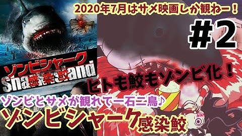 サメだってゾンビになれるんだ！「ゾンビシャーク/感染鮫」紹介レビュー＃２【2020年7月サメ映画月間】